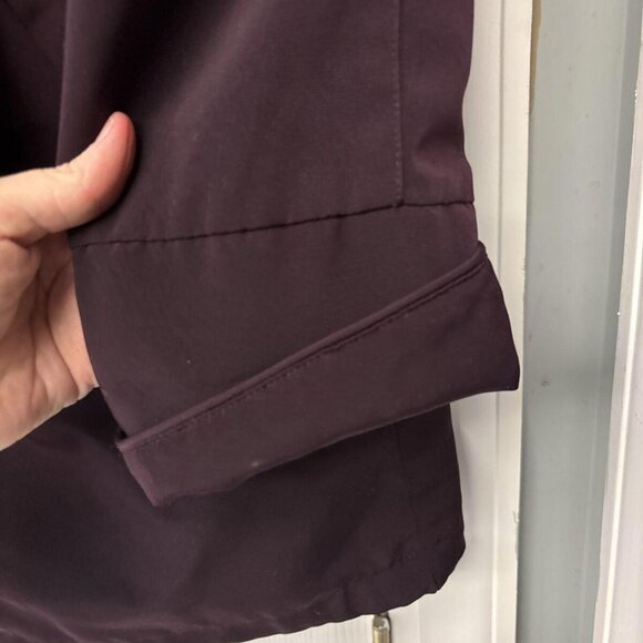 FS Limited Purple Double Lined Removable Hood Zipper Toggle Parka Coat. Sz M - Picture 9 of 15